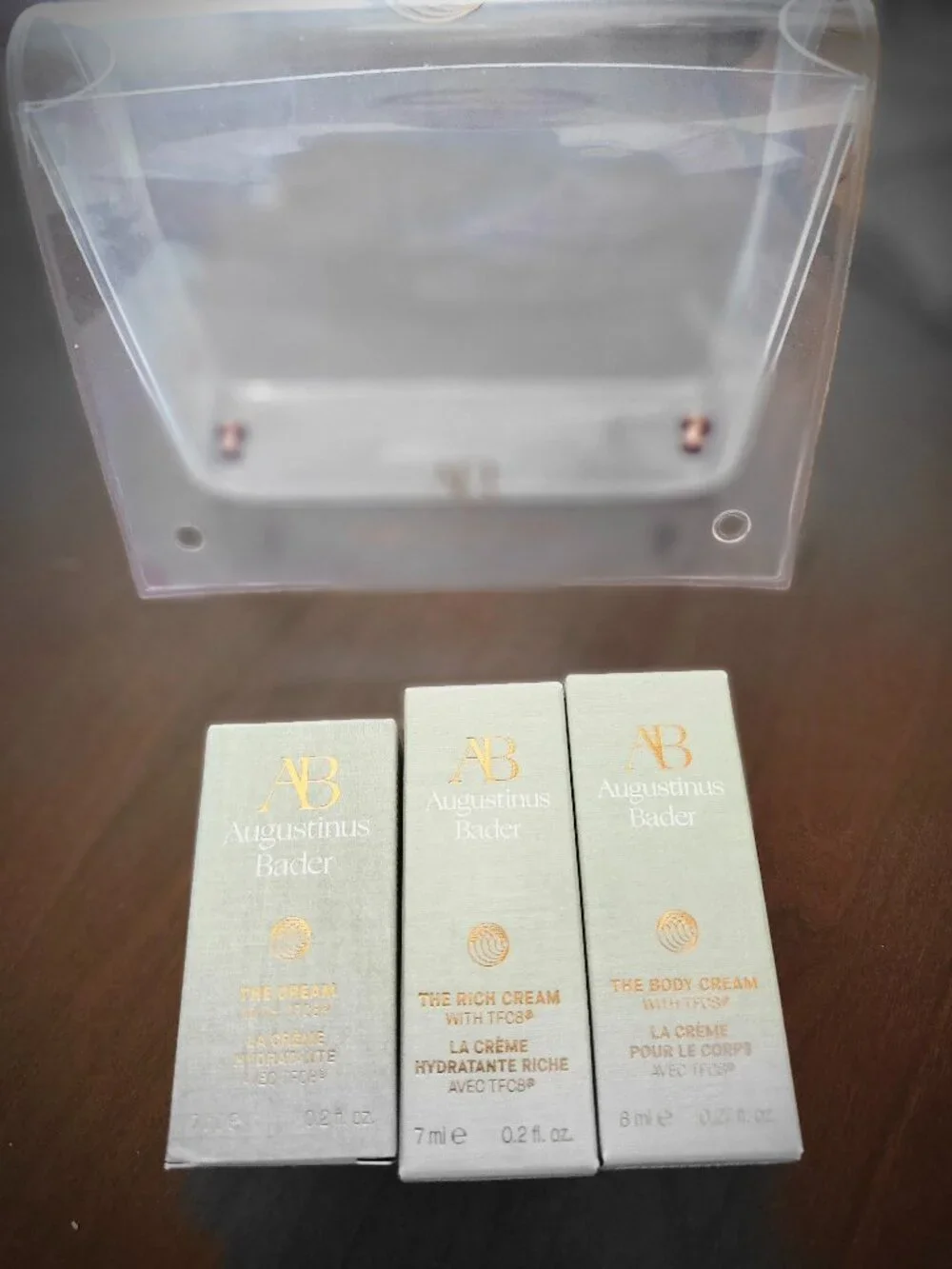 Augustinus Bader The Cream, The Rich Cream and the Body Cream - BNIB Travel Size